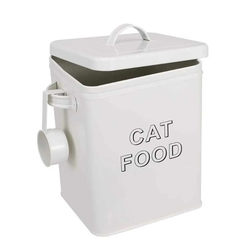Food Storage With Scoop - Tempat Penyimpanan Makanan dan Camilan Anjing