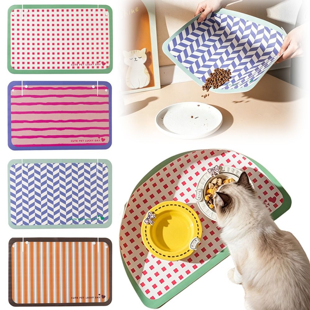 Food Storage With Scoop - Alas Makan Kucing Anjing dari Kulit