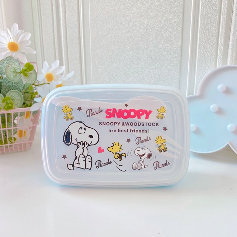 Food Storage With Scoop - Kotak Makan Siang Kawaii Snoopy Dengan