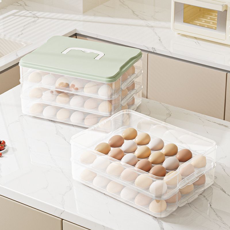 Food Storage Usa - Kotak penyimpanan telur khusus kulkas, kotak