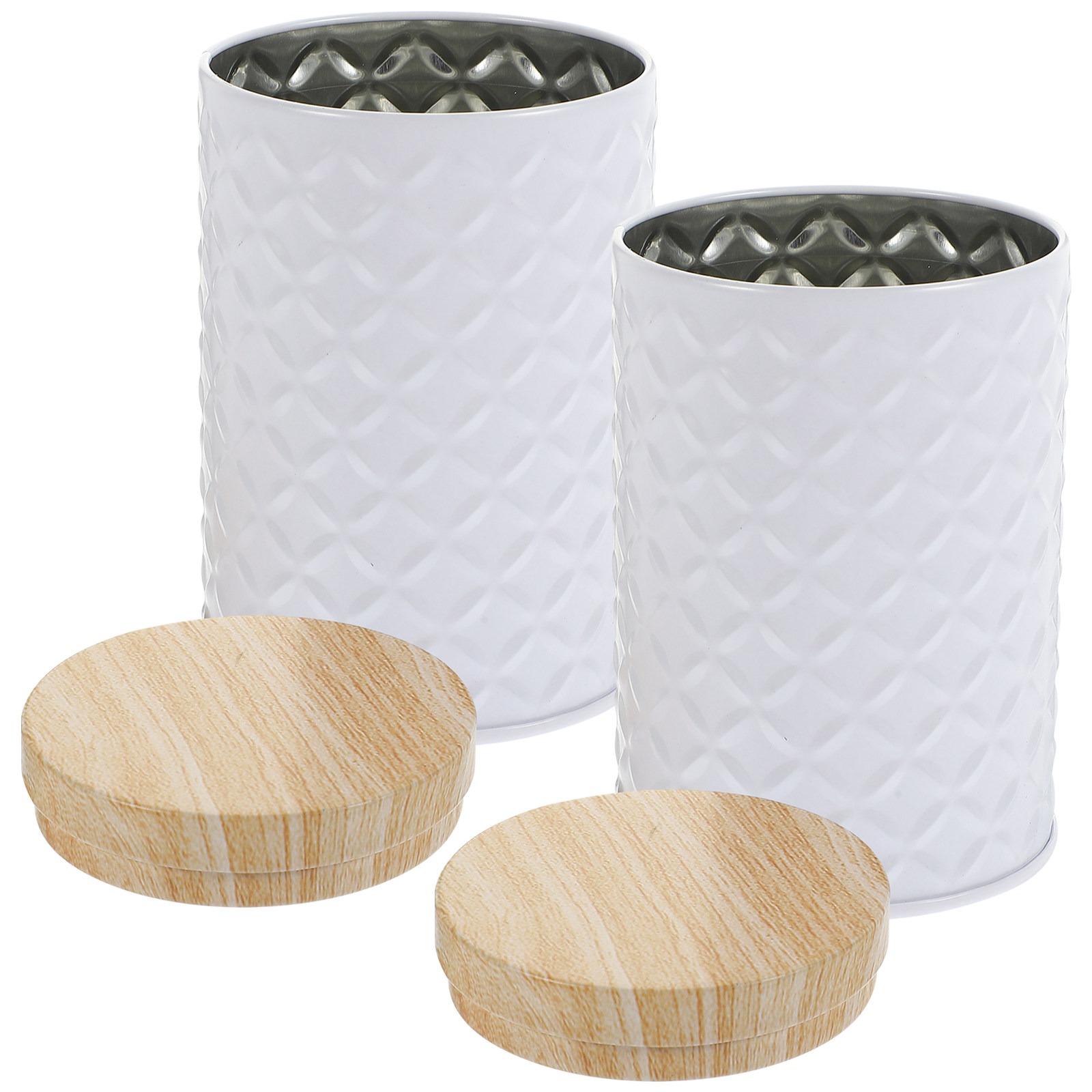 Food Storage And Organizer - 2 Buah Wadah Penyimpanan dari Plat