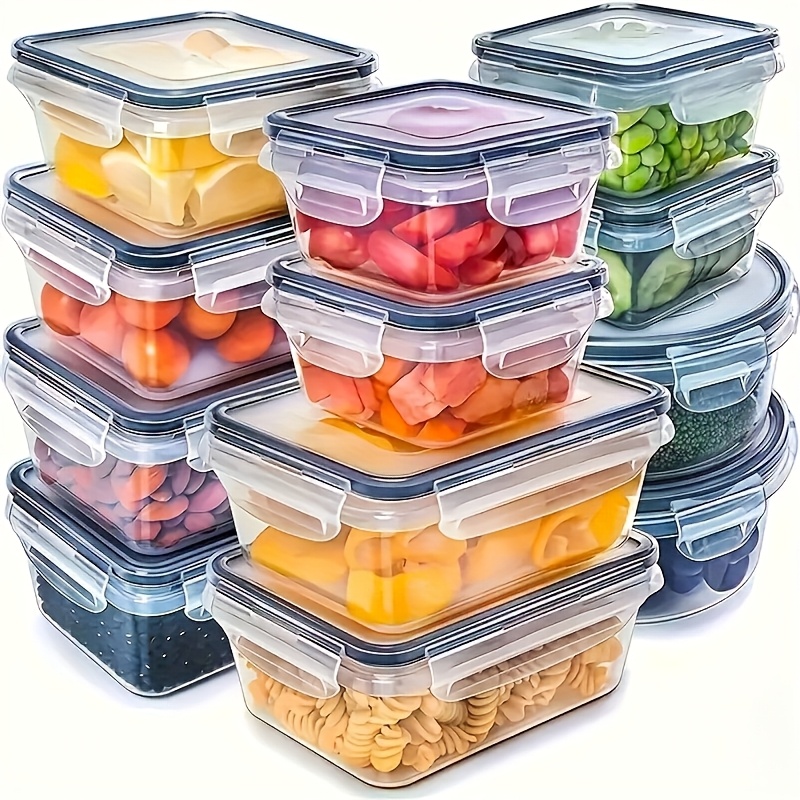 Food Storage Box Set - Set 8 Buah Termasuk 4 Wadah