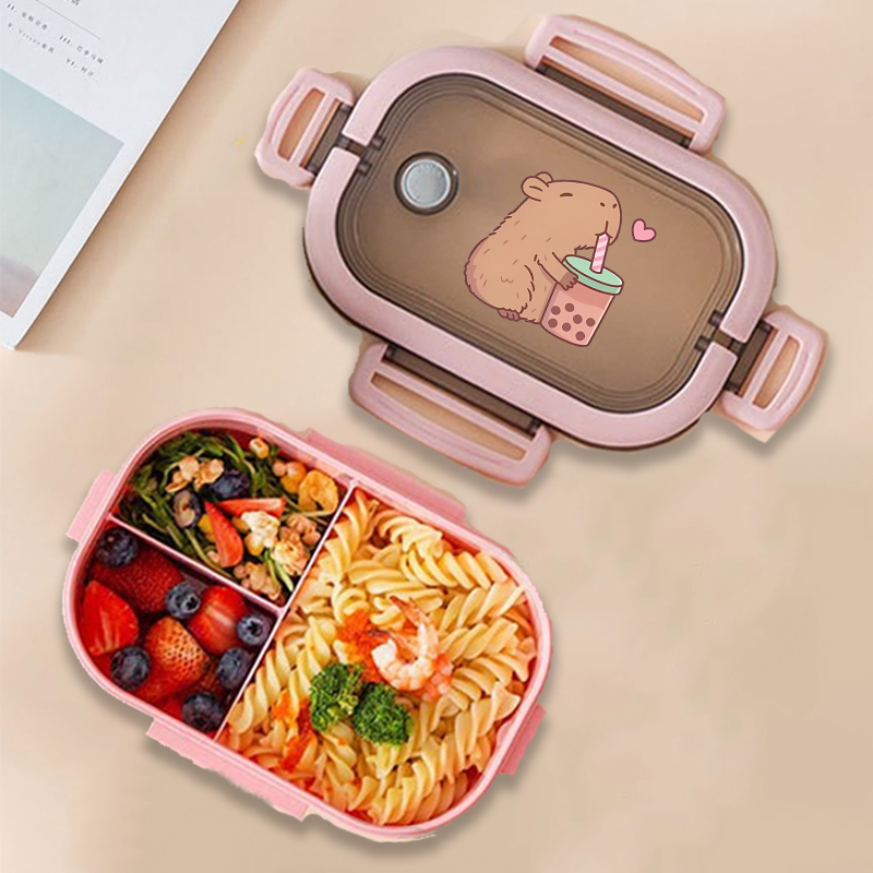 Food Storage And Organizer - Kotak Makan Siang Bento Capybara Anime