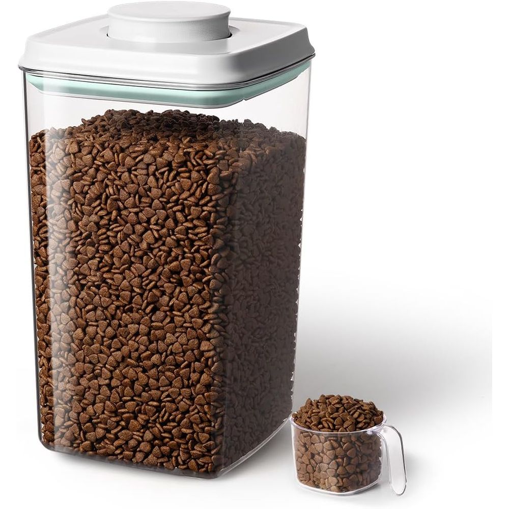Food Storage With Scoop - 130ml Scoop – Wadah Makanan Anjing