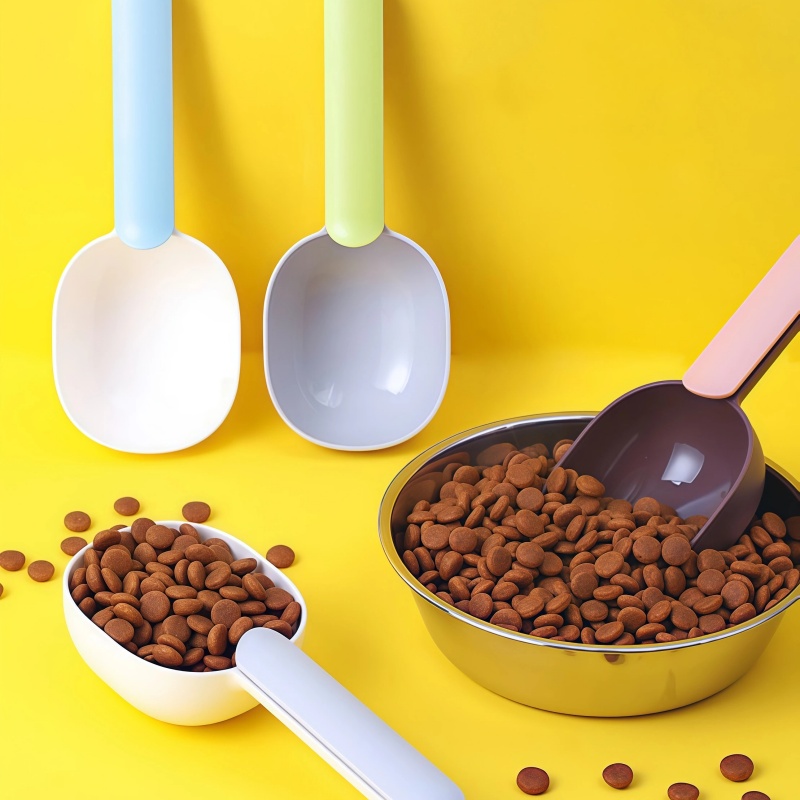 Food Storage With Scoop - Sendok Makan Anjing Multifungsi dengan Klip