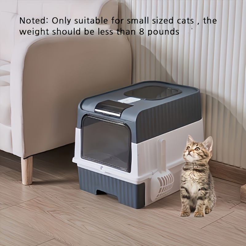 Food Storage With Scoop - Kotak Pasir Kucing Model Laci Lepas