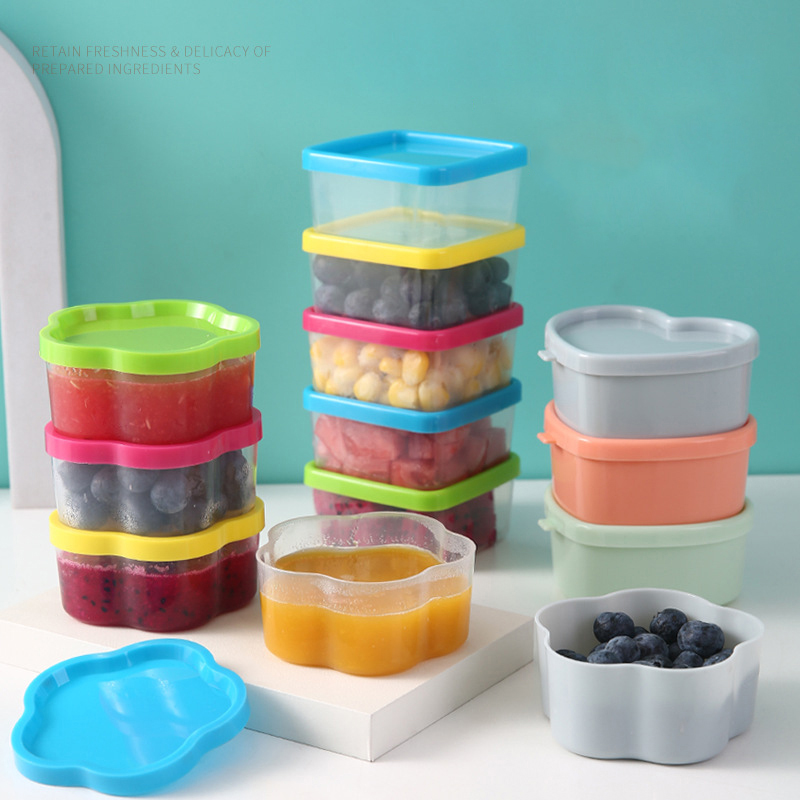 Food Storage Acrylic Containers - HUA HUA 8/9 Buah Botol Pencet