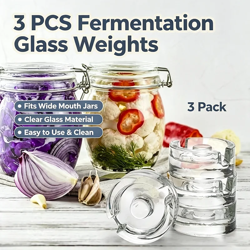 3 Buah Tutup Kaca Berat untuk  - Mason Jar Wide Mouth ulasan dan harga