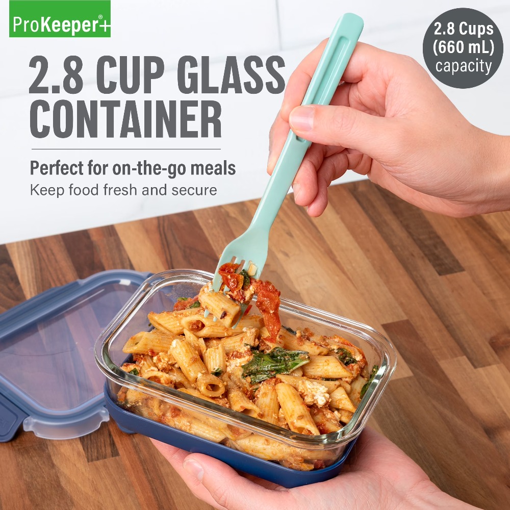 Wadah Penyimpanan Makanan Kaca - Food Storage Freezer Containers ulasan dan harga