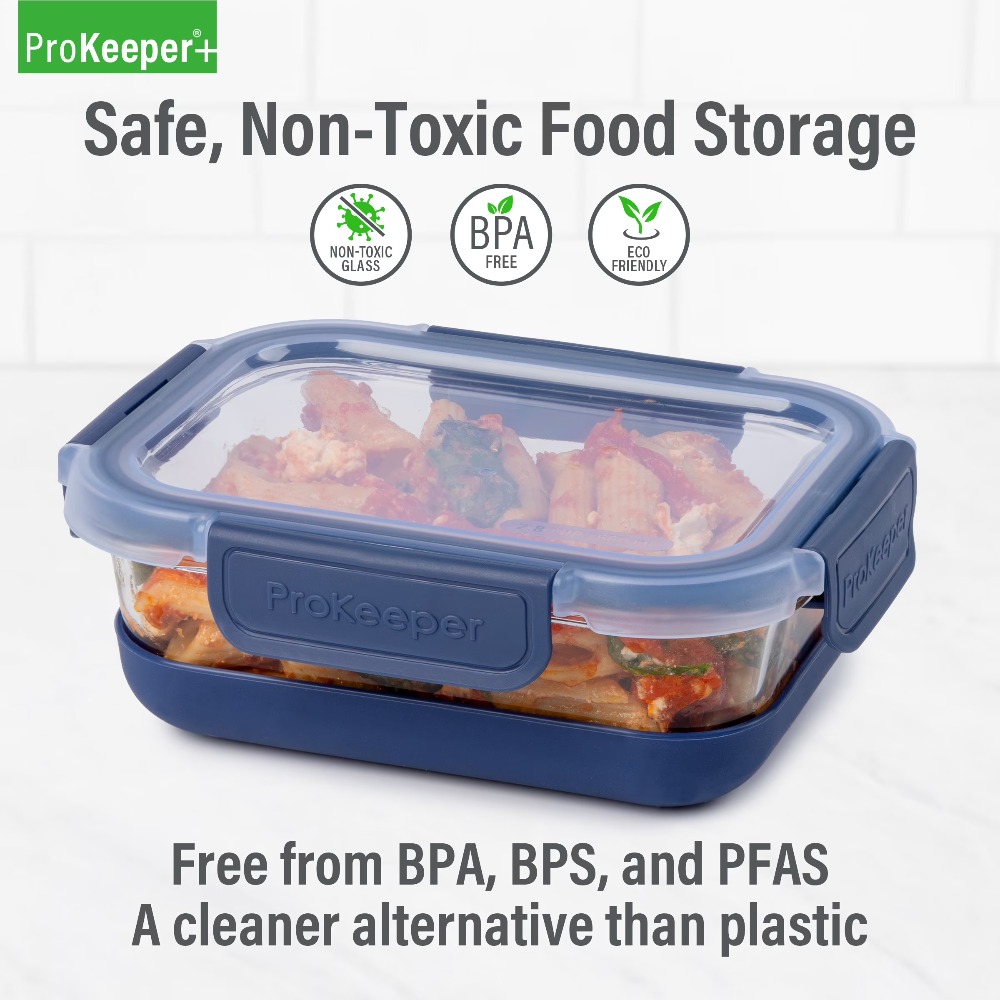 Wadah Penyimpanan Makanan Kaca - Food Storage Freezer Containers ulasan dan harga