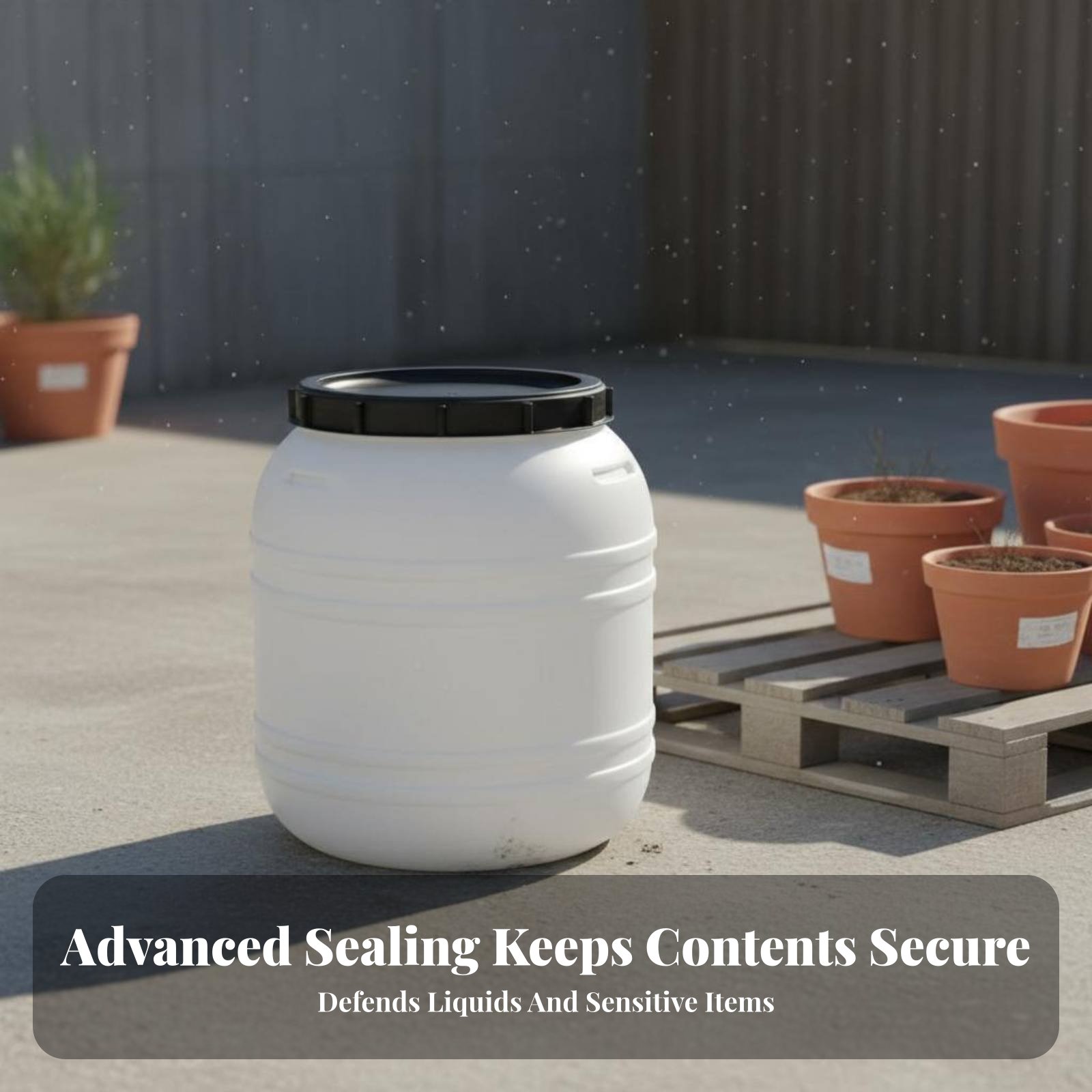 Tutup Kedap Udara untuk Tong P - Food Storage Usa ulasan dan harga