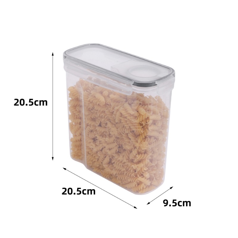 Wadah Penyimpanan Sereal 2,5L  - Food Storage Acrylic Containers ulasan dan harga