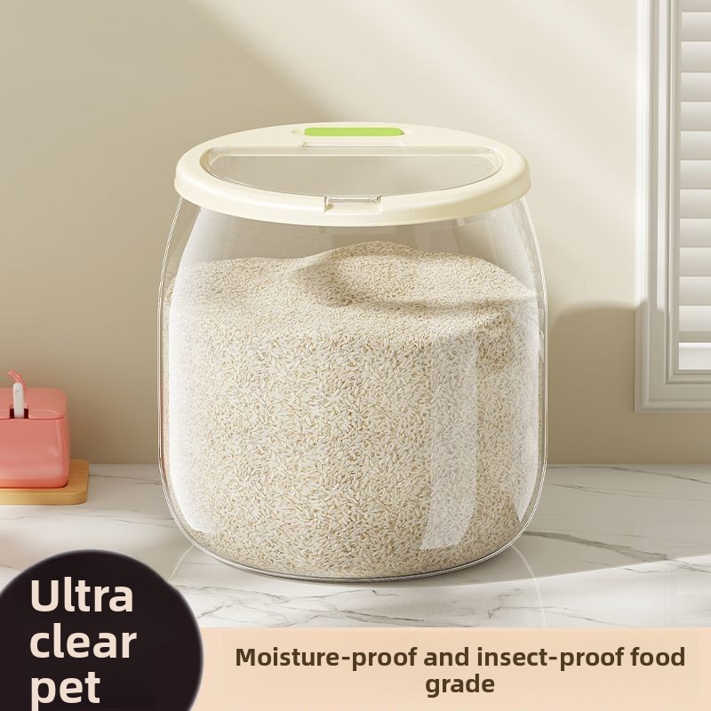 Ember Beras Rumah Tangga Tertu - Food Storage Acrylic Containers ulasan dan harga