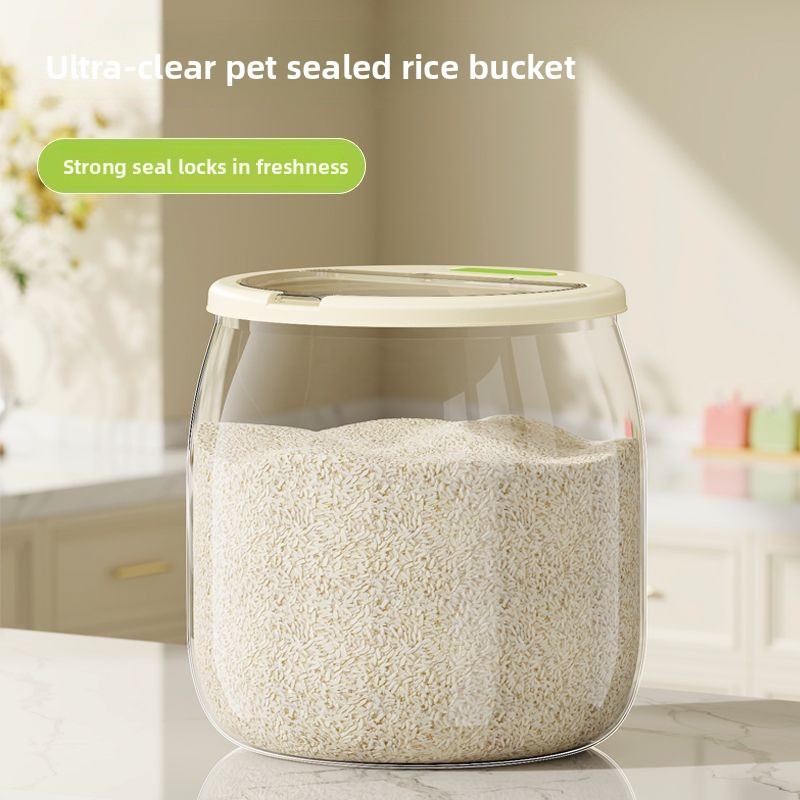 Ember Beras Rumah Tangga Tertu - Food Storage Acrylic Containers ulasan dan harga