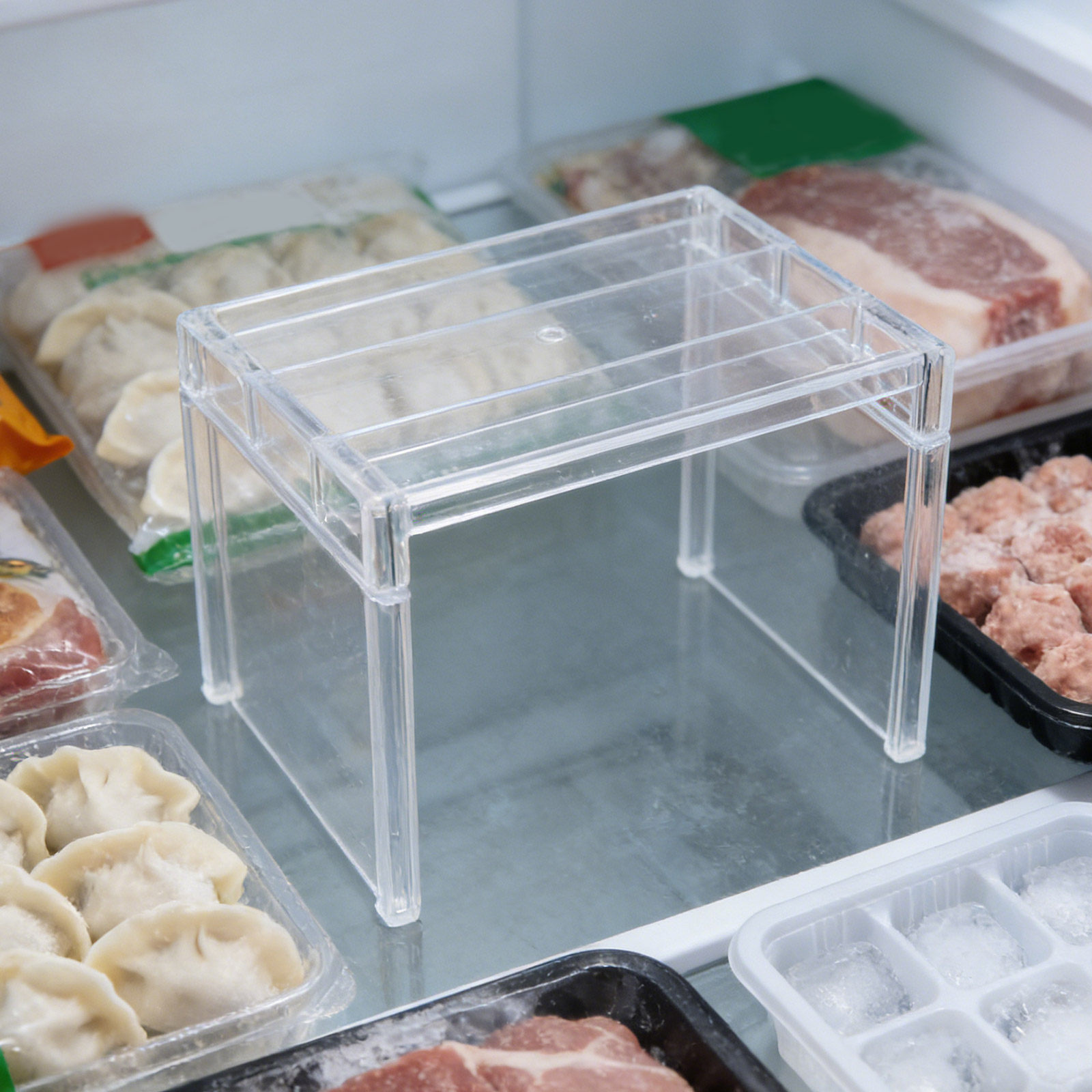 2 Buah Rak Organizer Kulkas, R - Food Storage And Organizer ulasan dan harga