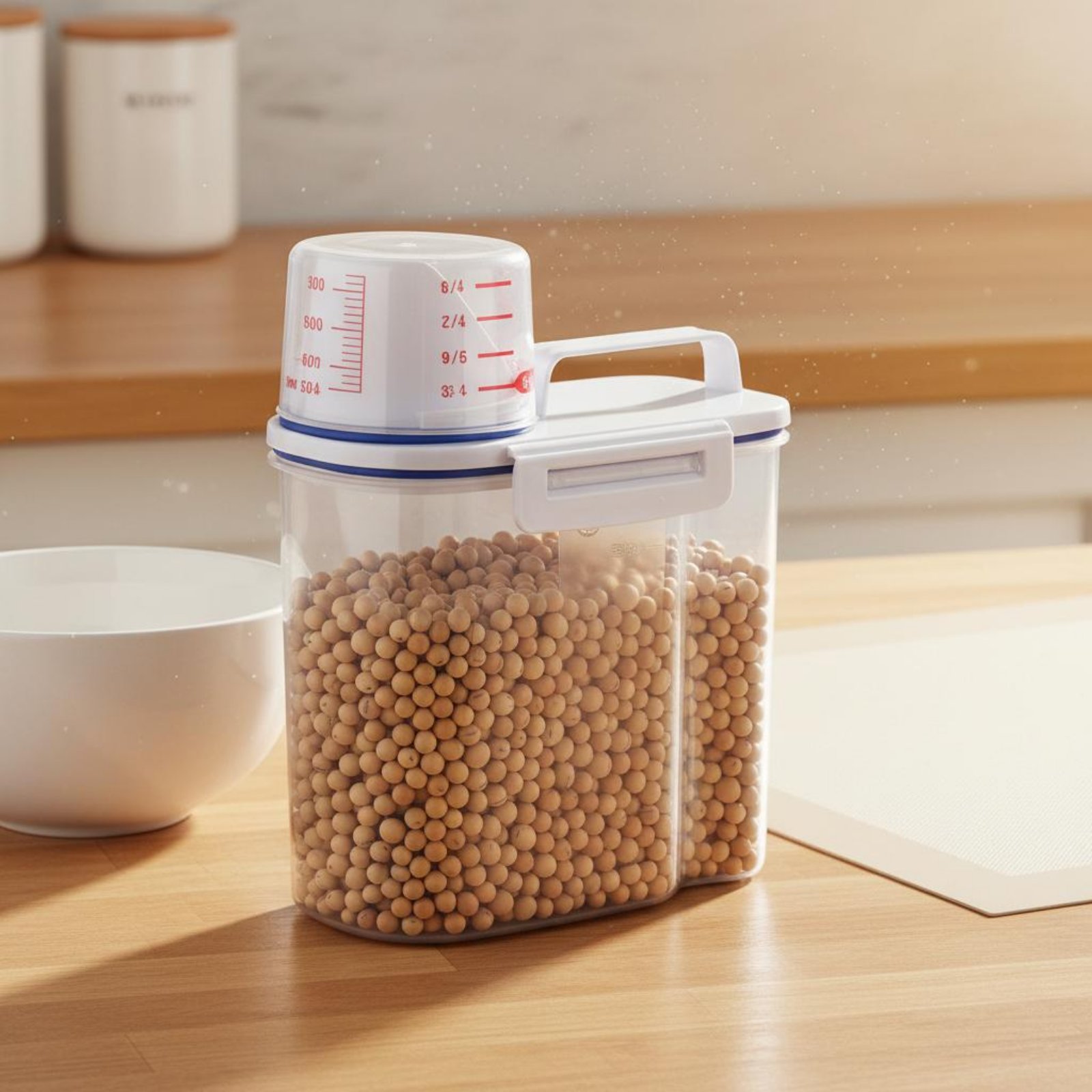 Wadah Penyimpanan Beras Dispen - Food Storage And Organizer ulasan dan harga