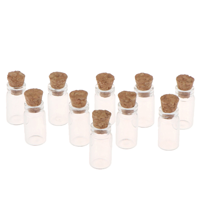 10 Buah 1:12 Model Toples Kaca - Food Storage Usa ulasan dan harga