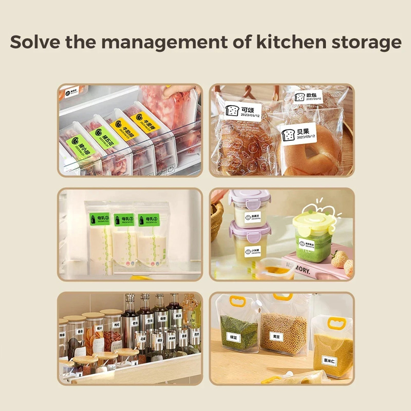 Kertas Label Freezer NIIMBOT B - Food Storage Temperature ulasan dan harga