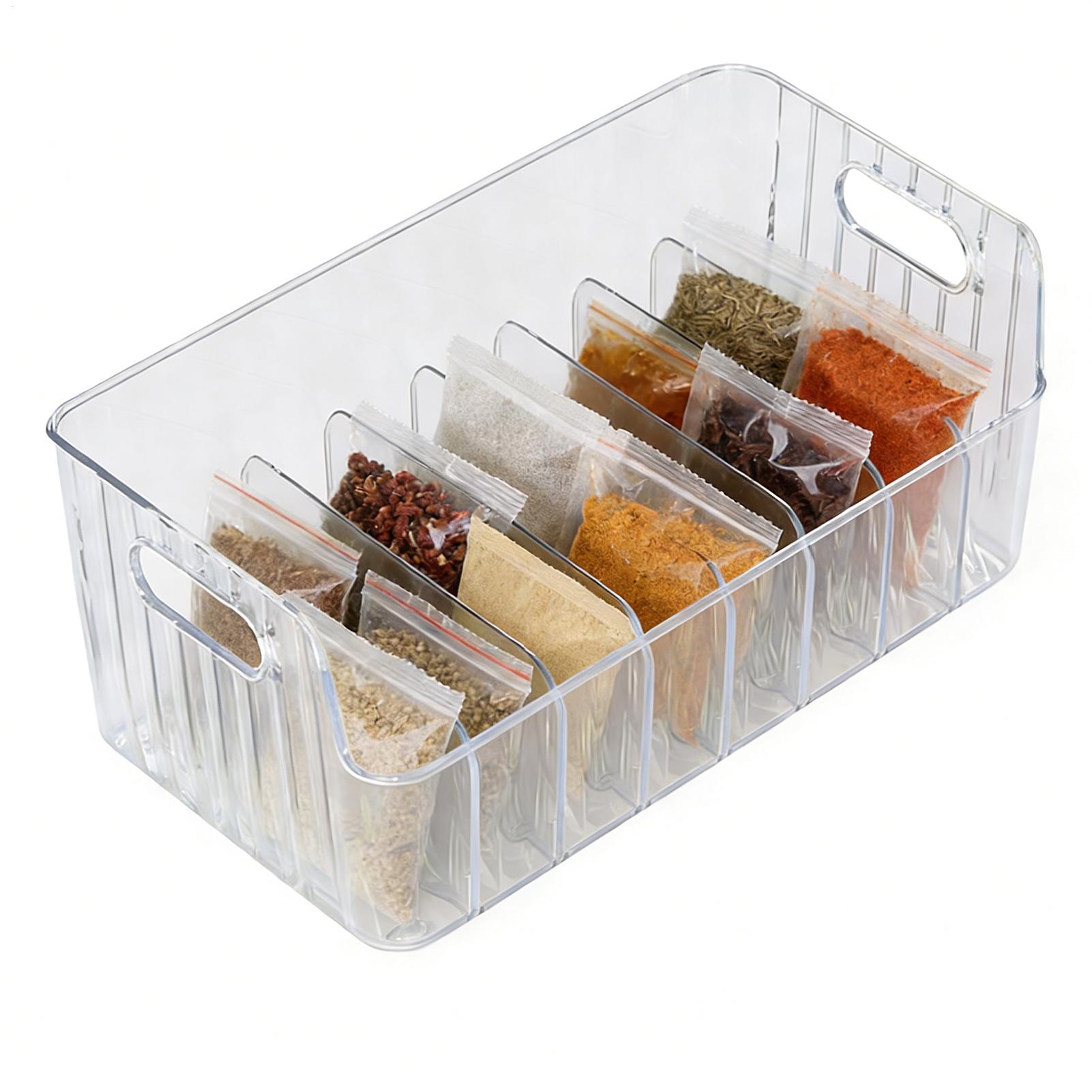 Organizer Paket Bumbu Anti Sel - Food Storage Acrylic Containers ulasan dan harga