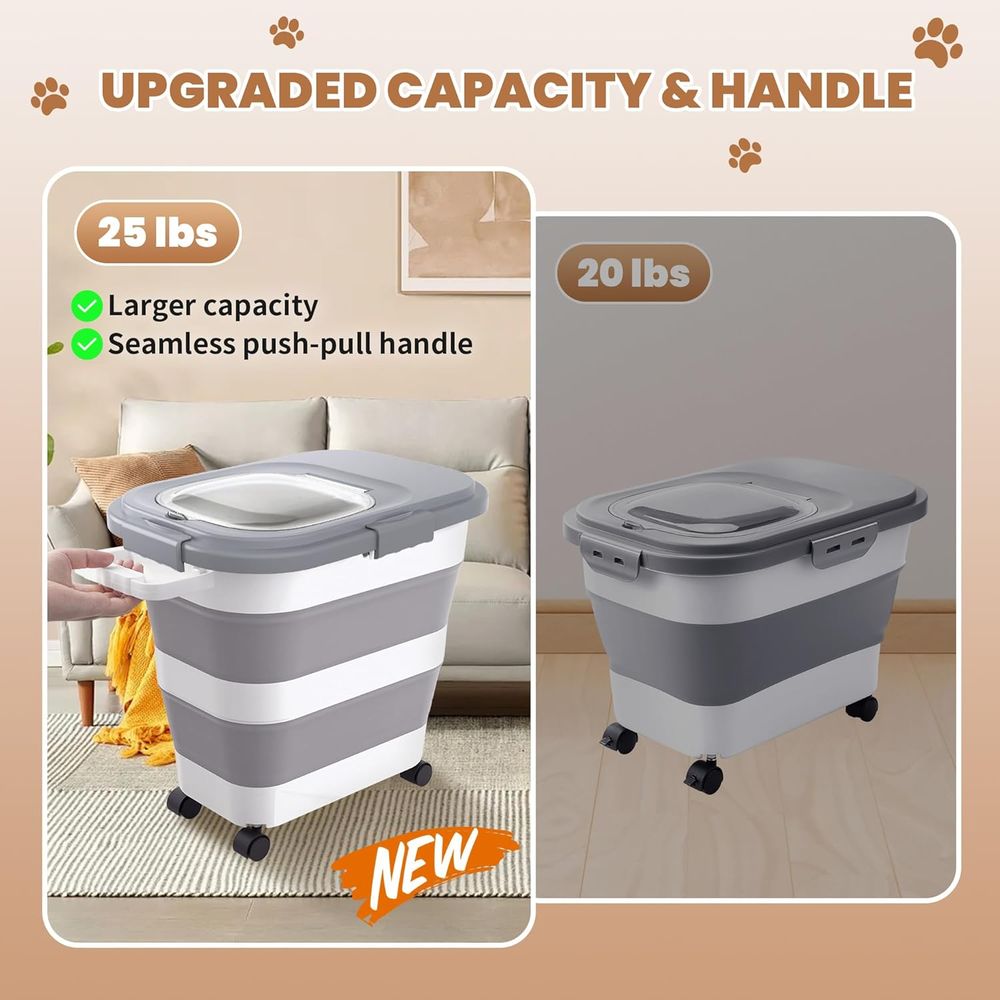 Wadah Penyimpanan Makanan Anji - Food Storage With Scoop ulasan dan harga