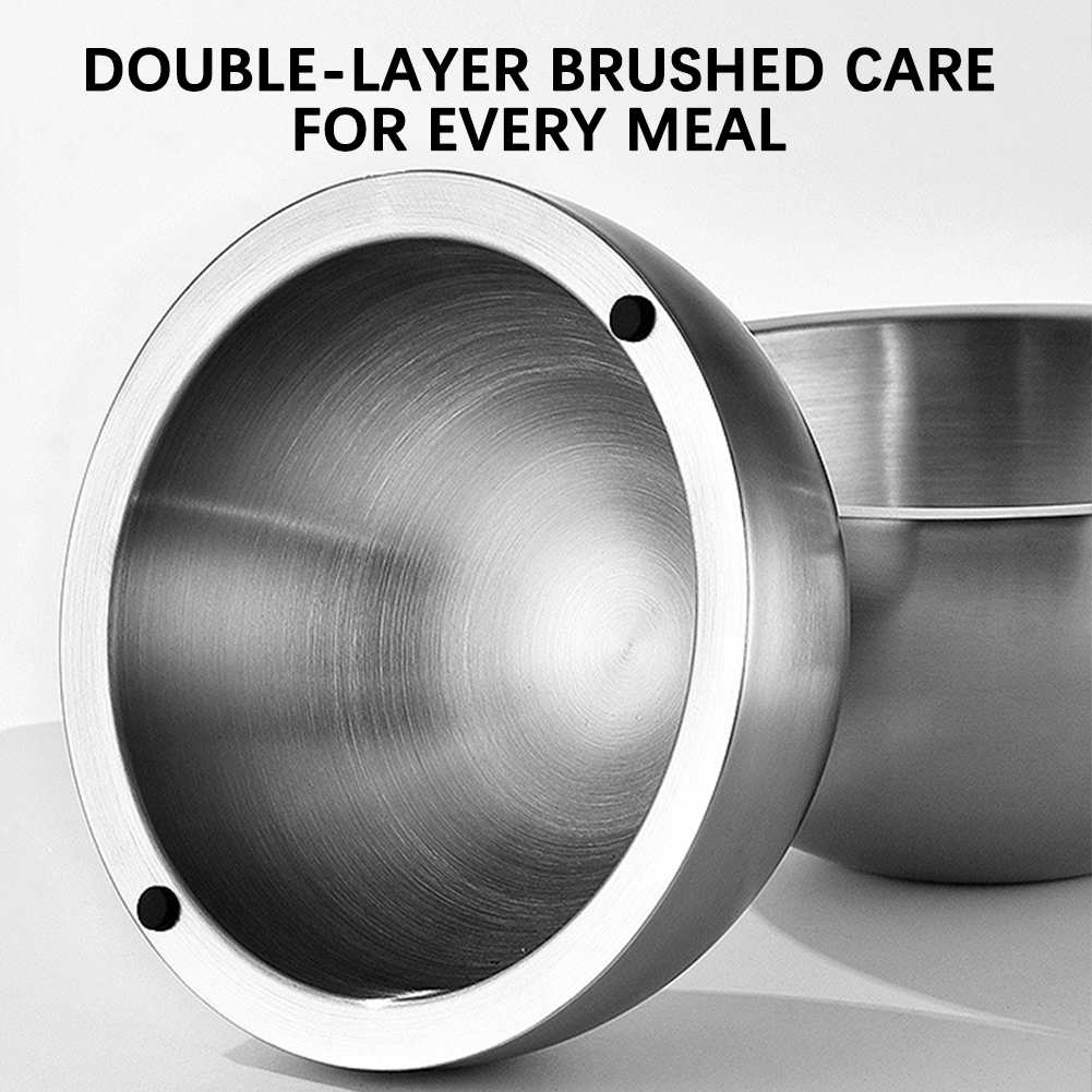 304 Thickened Salad Mixing Bow - Food Storage Meals ulasan dan harga