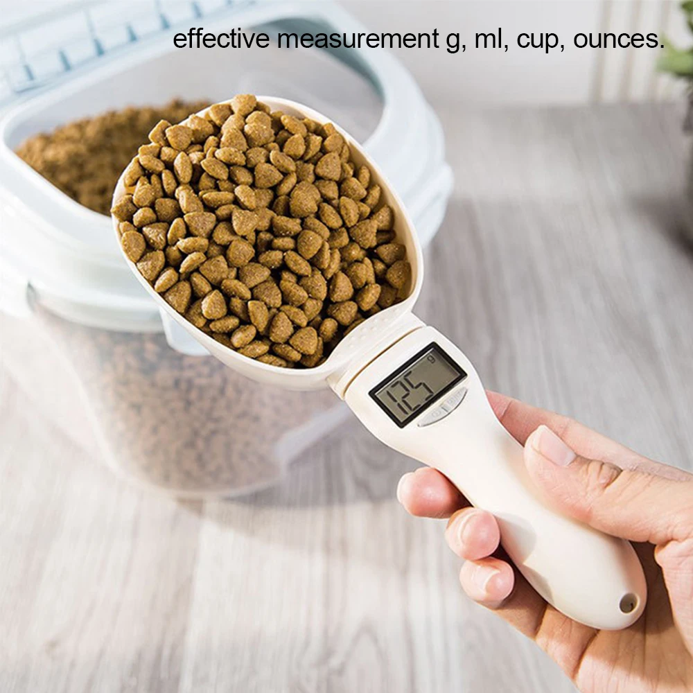 Sendok ukur makanan hewan peli - Food Storage With Scoop ulasan dan harga