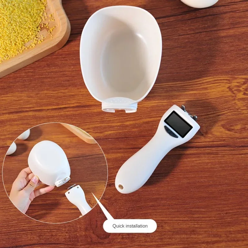Sendok ukur makanan hewan peli - Food Storage With Scoop ulasan dan harga