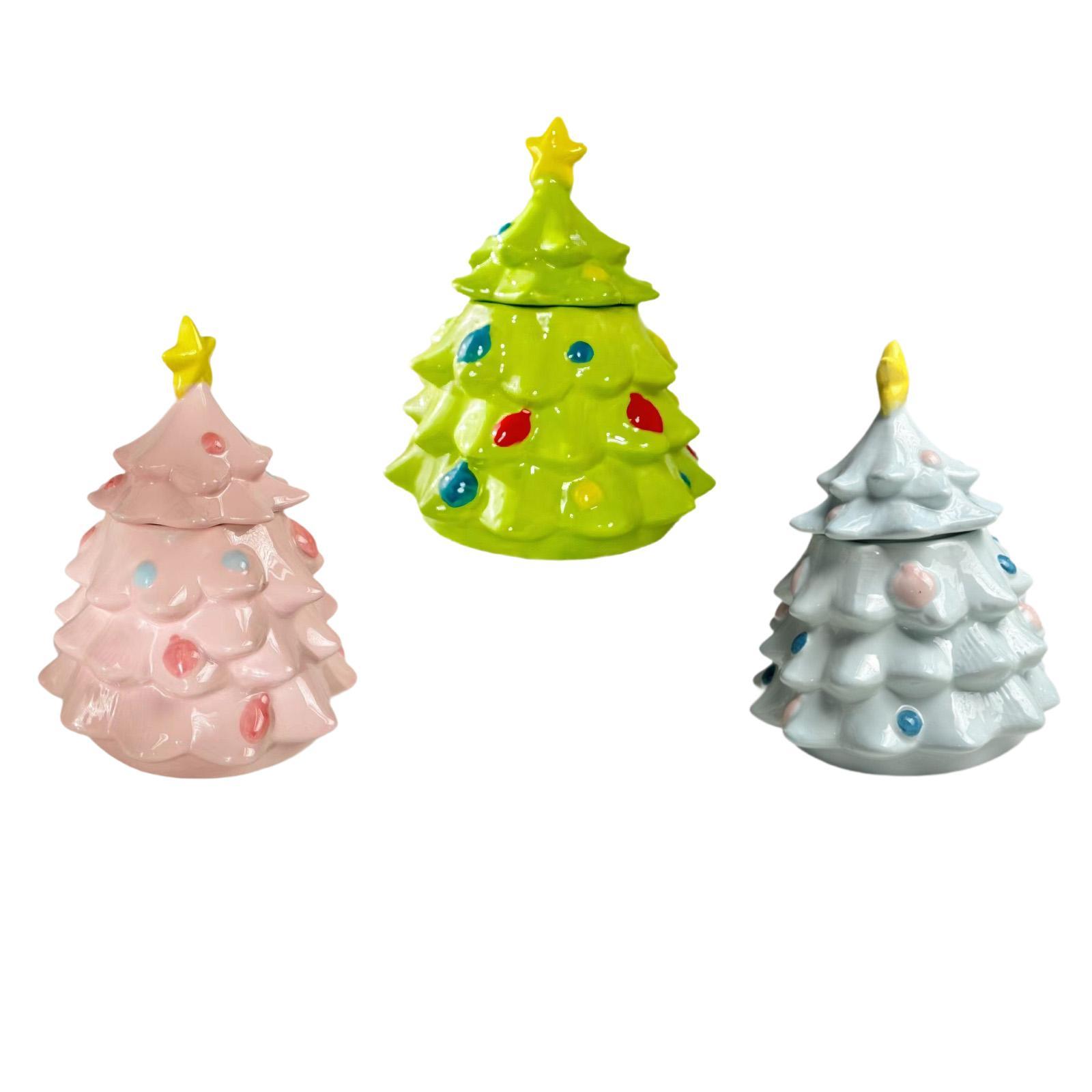 Toples Permen Pohon Natal, Wad - Xmas Food Storage Containers ulasan dan harga
