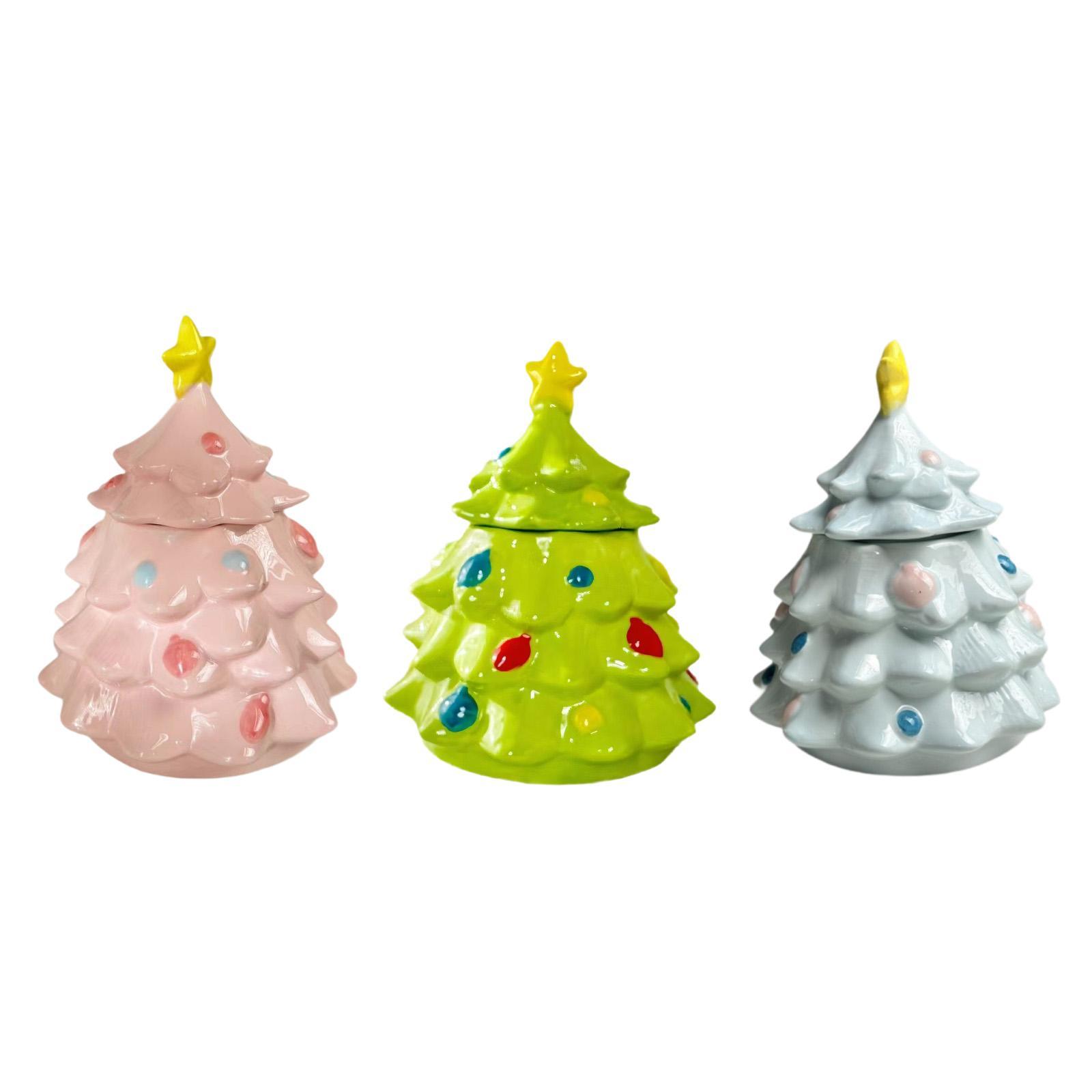 Toples Permen Pohon Natal, Wad - Xmas Food Storage Containers ulasan dan harga