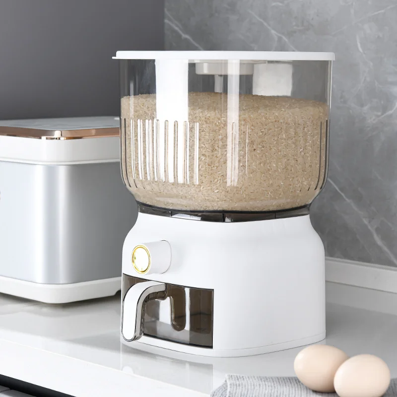 Kotak Penyimpanan Beras Dapur  - Food Storage Acrylic Containers ulasan dan harga