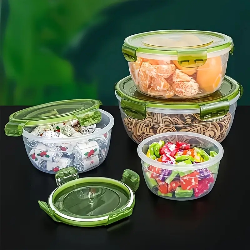 4 Wadah Penyimpanan Makanan Pl - Food Storage Box Set ulasan dan harga