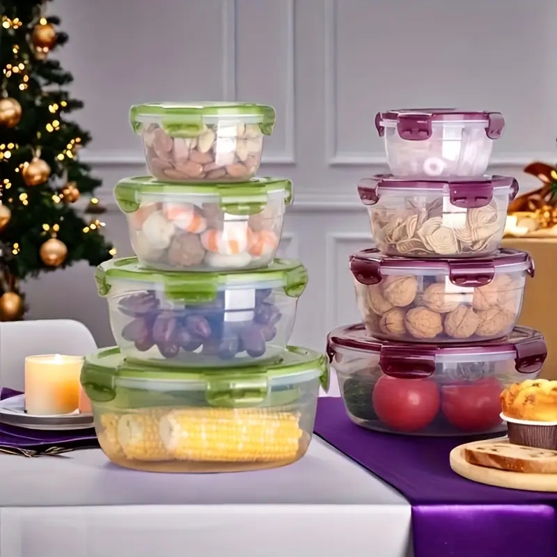 4 Wadah Penyimpanan Makanan Pl - Food Storage Box Set ulasan dan harga