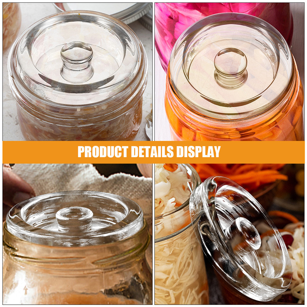 4 Buah Pemberat Fermentasi Kac - Mason Jar Wide Mouth ulasan dan harga