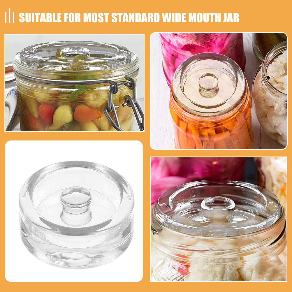 4 Buah Pemberat Fermentasi Kac - Mason Jar Wide Mouth ulasan dan harga