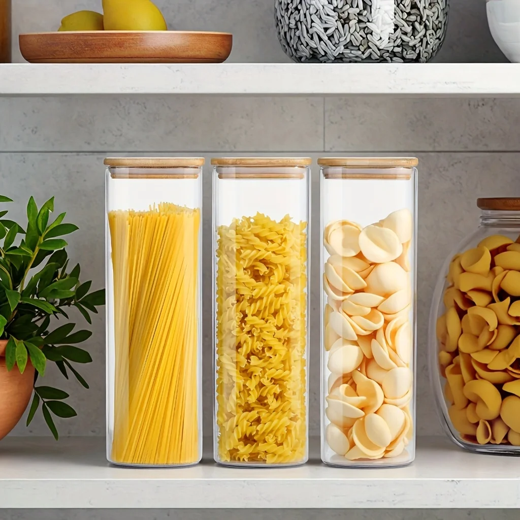 Stoples Penyimpanan Kaca Moder - Food Storage Acrylic Containers ulasan dan harga