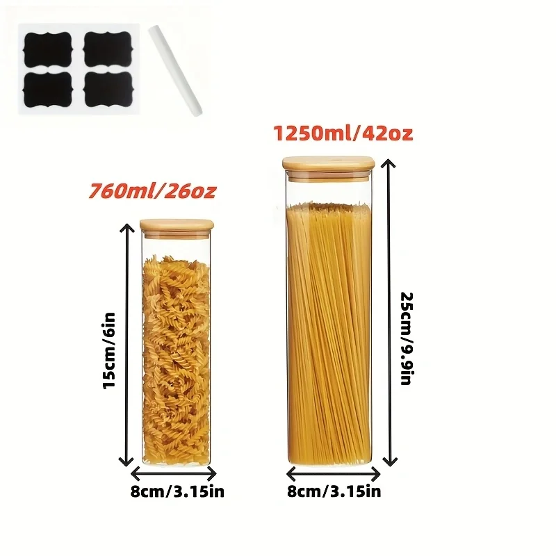 Stoples Penyimpanan Kaca Moder - Food Storage Acrylic Containers ulasan dan harga