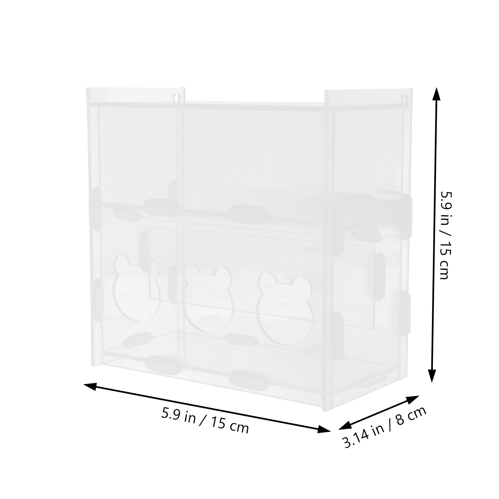 Kotak Pakan Ayam Otomatis Tran - Food Storage Acrylic Containers ulasan dan harga