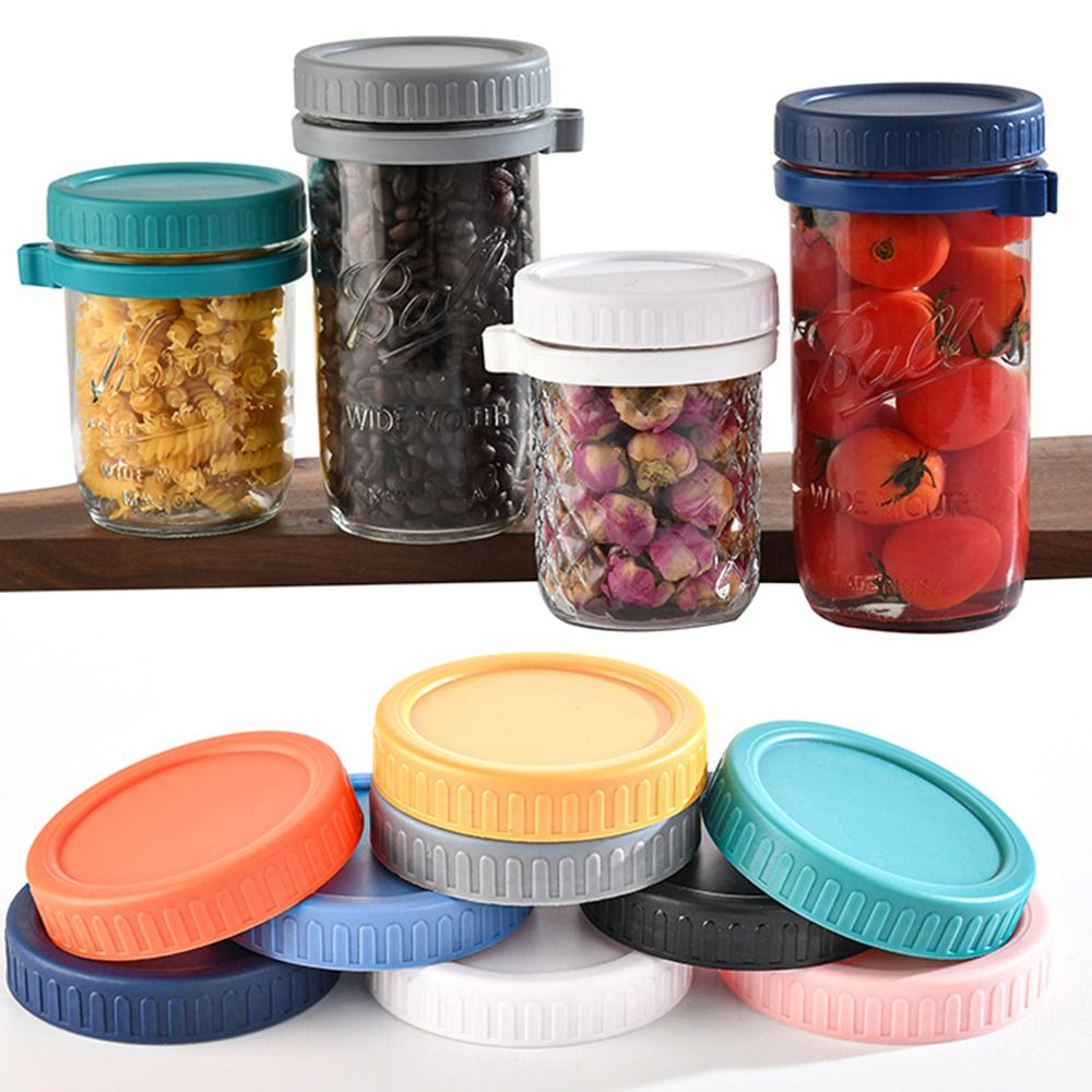 1 Buah Tutup Botol Mason Plast - Mason Jar Wide Mouth ulasan dan harga