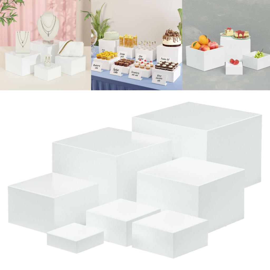 7 Buah Kotak Display Kubus Akr - Food Storage Restaurant ulasan dan harga