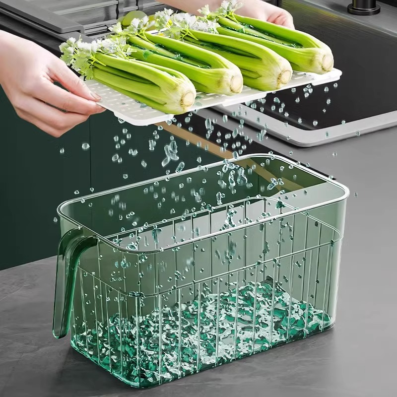 Kotak penyimpanan kulkas, telu - Food Storage Box Set ulasan dan harga