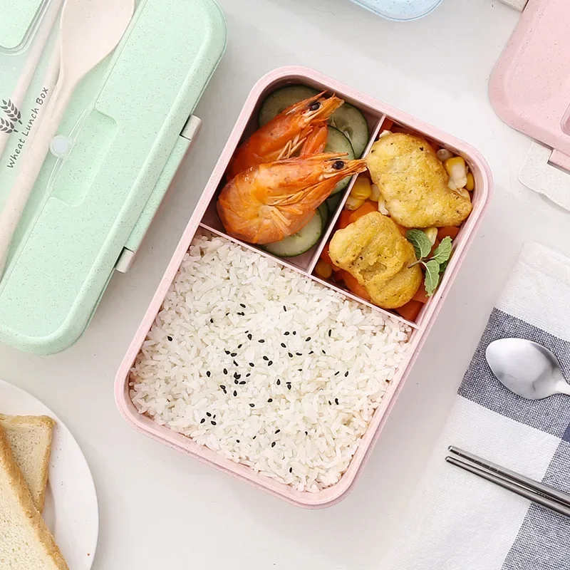 Kotak makan Microwave sedotan  - Food Storage With Scoop ulasan dan harga