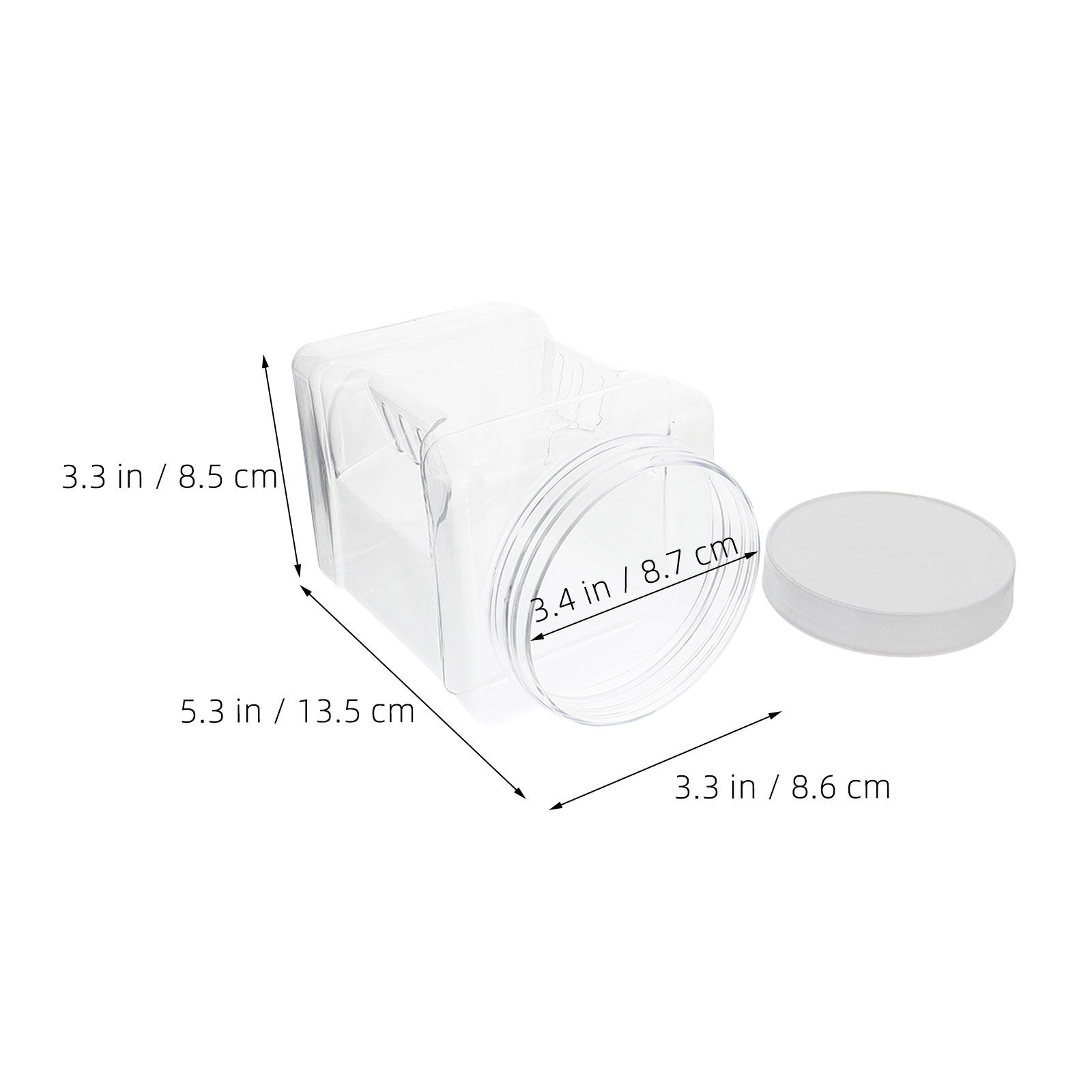 6 Buah Stoples Penyimpanan Ked - Food Storage And Organizer ulasan dan harga