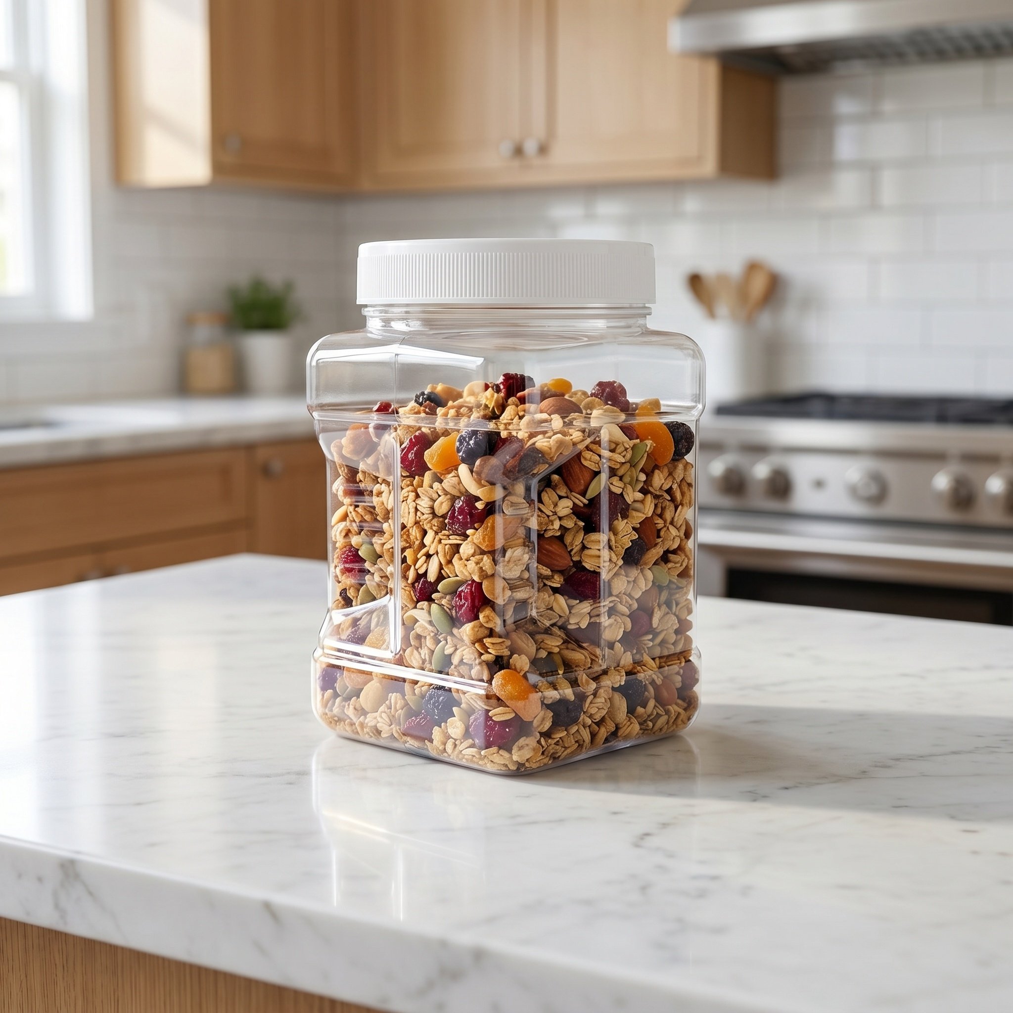 6 Buah Stoples Penyimpanan Ked - Food Storage And Organizer ulasan dan harga