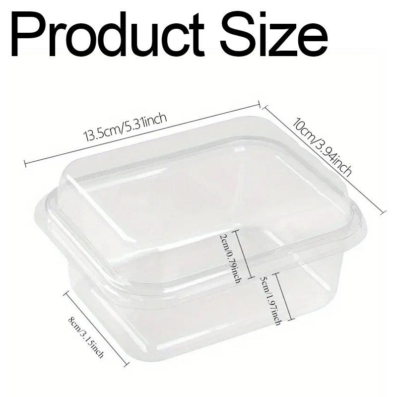 5/10/20 Buah Kotak Kue Transpa - Xmas Food Storage Containers ulasan dan harga