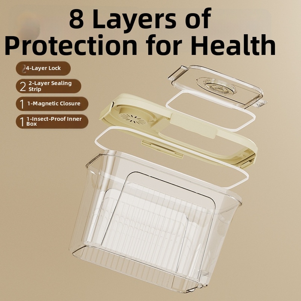 Wadah Penyimpanan Makanan Dapu - Food Storage Acrylic Containers ulasan dan harga
