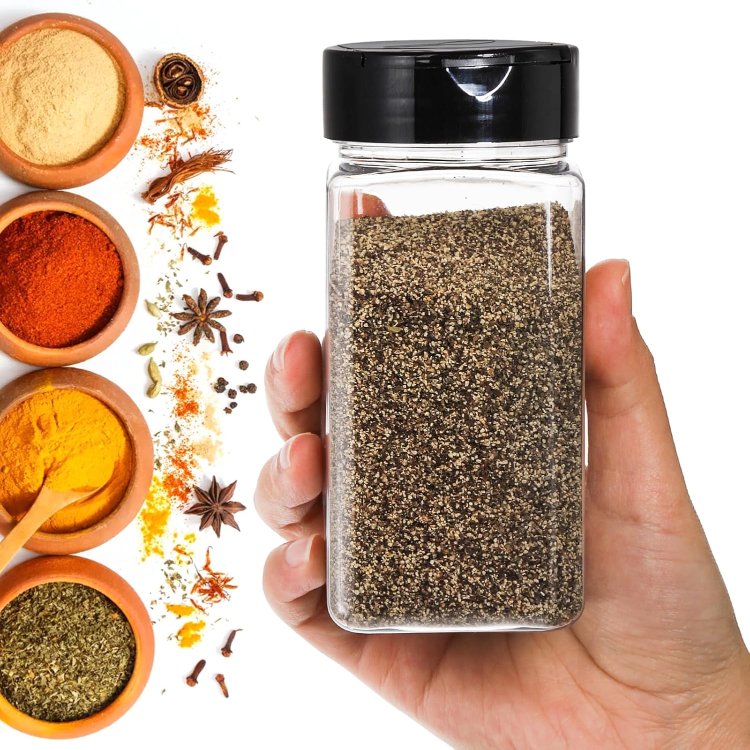 Botol Bumbu Plastik Besar Pers - Food Storage Meals ulasan dan harga