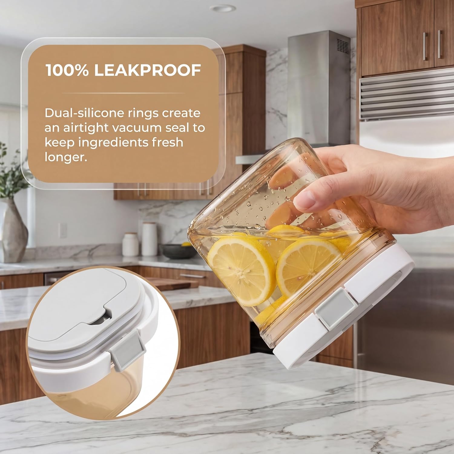 2 Buah Tabung Kopi dengan Send - Food Storage With Scoop ulasan dan harga