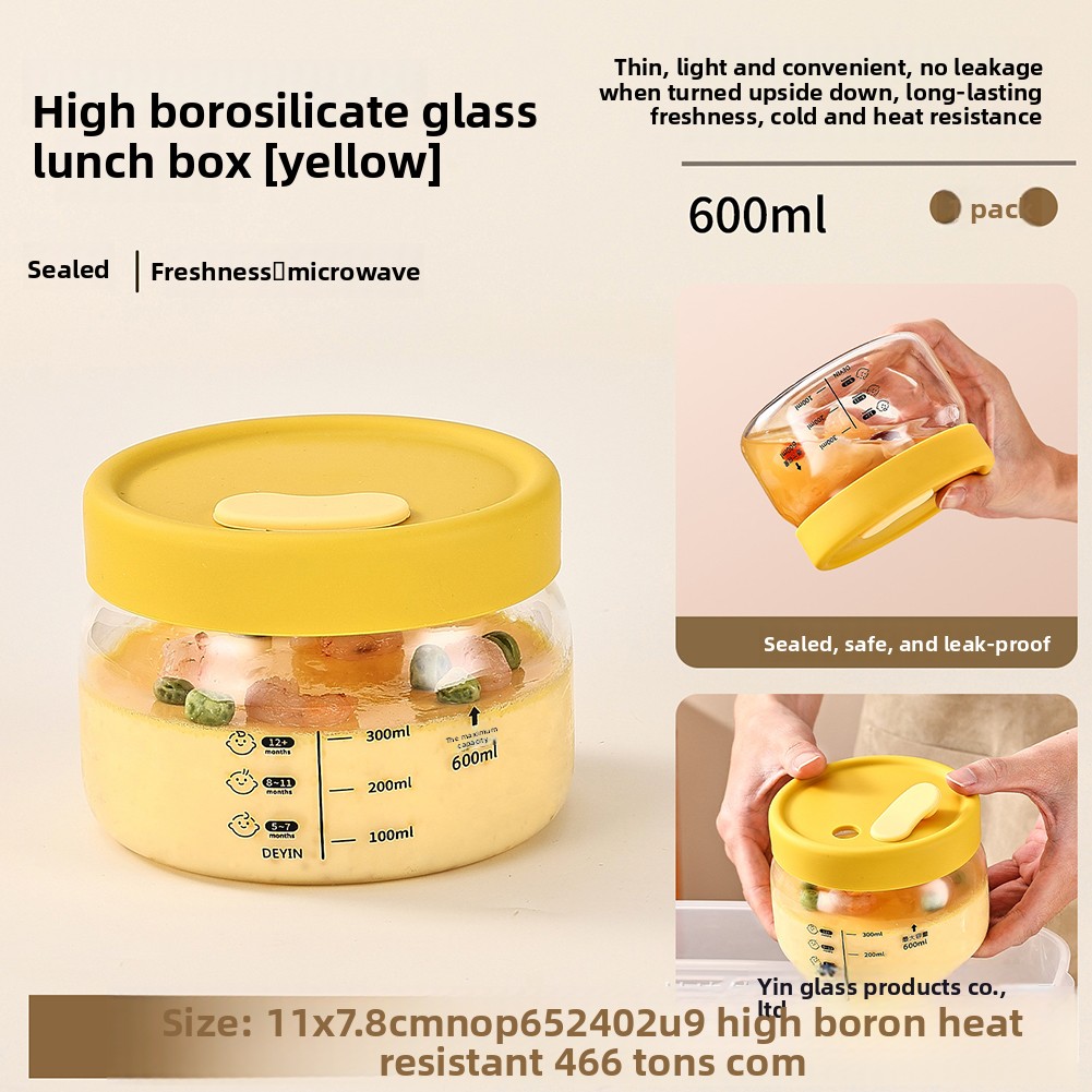 Glass Food Storage Container A - Food Storage Box Set ulasan dan harga