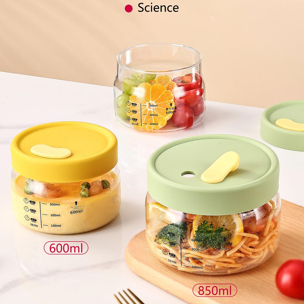 Glass Food Storage Container A - Food Storage Box Set ulasan dan harga