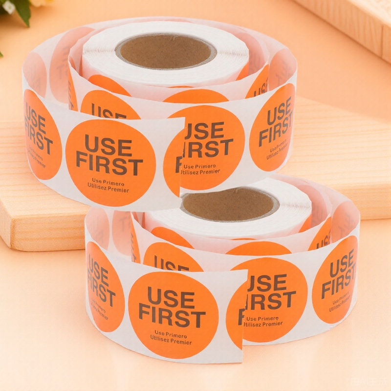 2 Gulungan Label Kontrol Inven - Food Storage Restaurant ulasan dan harga